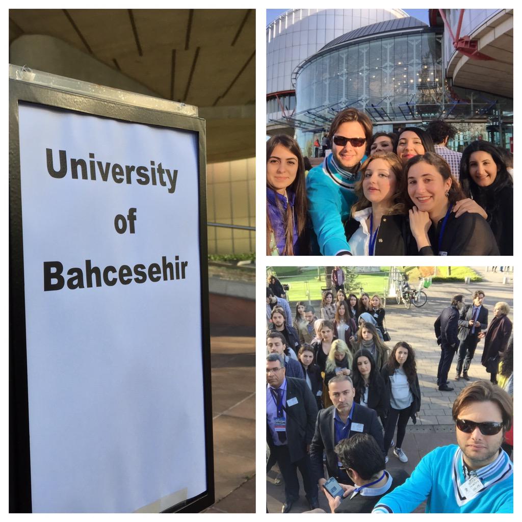 Bau Mezunlari ve Bau Ailesi Avrupa Insan haklari Mahkemesi Programinda ..<a href="/EnverYucel/">EnverYucel</a> @HalilBill <a href="/Cavithekim/">Cavit Hekim</a>