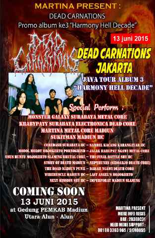 Martina Present, Coming soon on 13 Juni 2015 at Gedung Pemkab Madiun,  #Respect #Metal #indieband #Hails \DC/