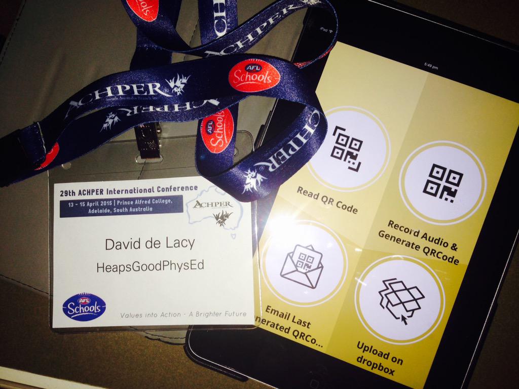 HeapsGoodPhysEd's tweet photo. Thank you @achpersa and @achpernational for a great International Conference. Safe travels to all #doneanddusted http://t.co/BS95WR8qSs