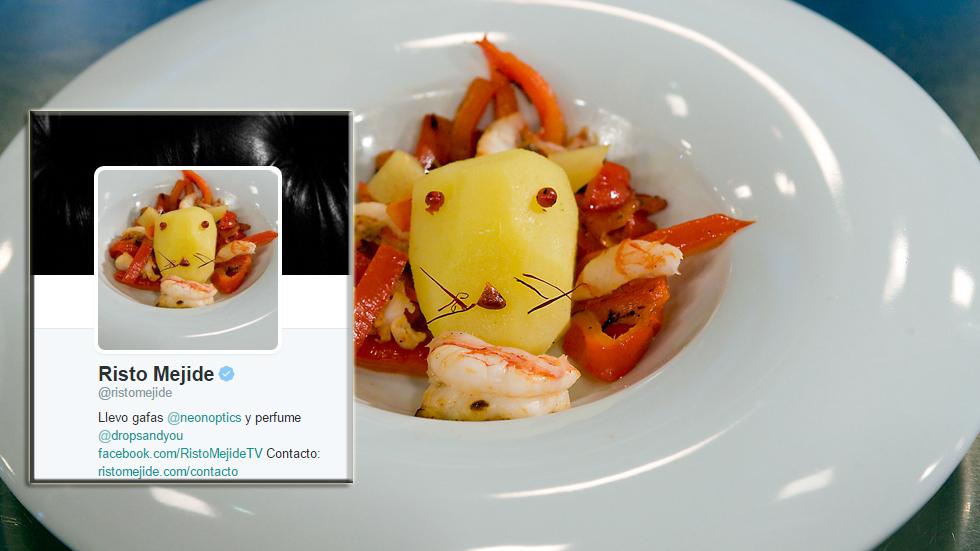 Vertele's tweet photo. ¡Hasta @RistoMejide se ha enamorado del #leoncomegamba! ¿Aún no conoces el fenómeno? http://t.co/abBryTE4Ao http://t.co/hP28QfBlBa