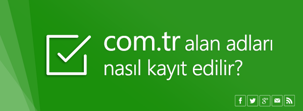 Com.tr uzantılı alan adları ile markanıza güç katın. Com.tr kaydına dair ayrıntılı bilgi için: goo.gl/3deE8m