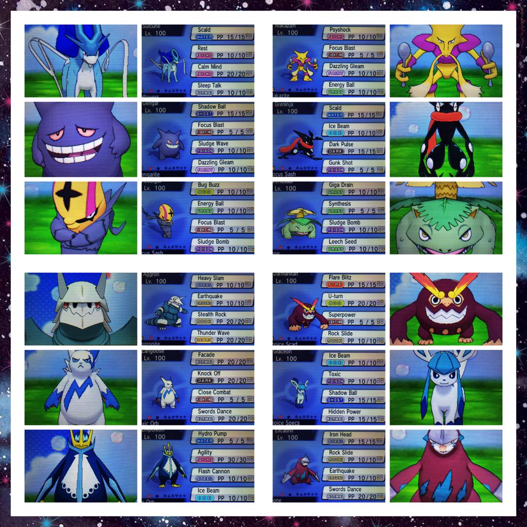 MMBA_HQ's tweet photo. ✨My Favourite Pokemon✨ RT+Follow to win my favourite pokemon all Shiny &amp; BattleReady. Ends next Wednesday ~AlakaziteX http://t.co/RV4cVJLCLk