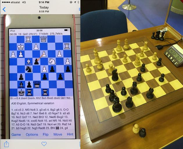 Chess champ's high-tech cheating scheme involved an iPod touch