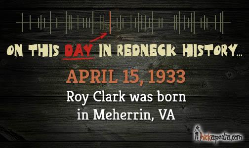 Happy birthday to Roy Clark !    