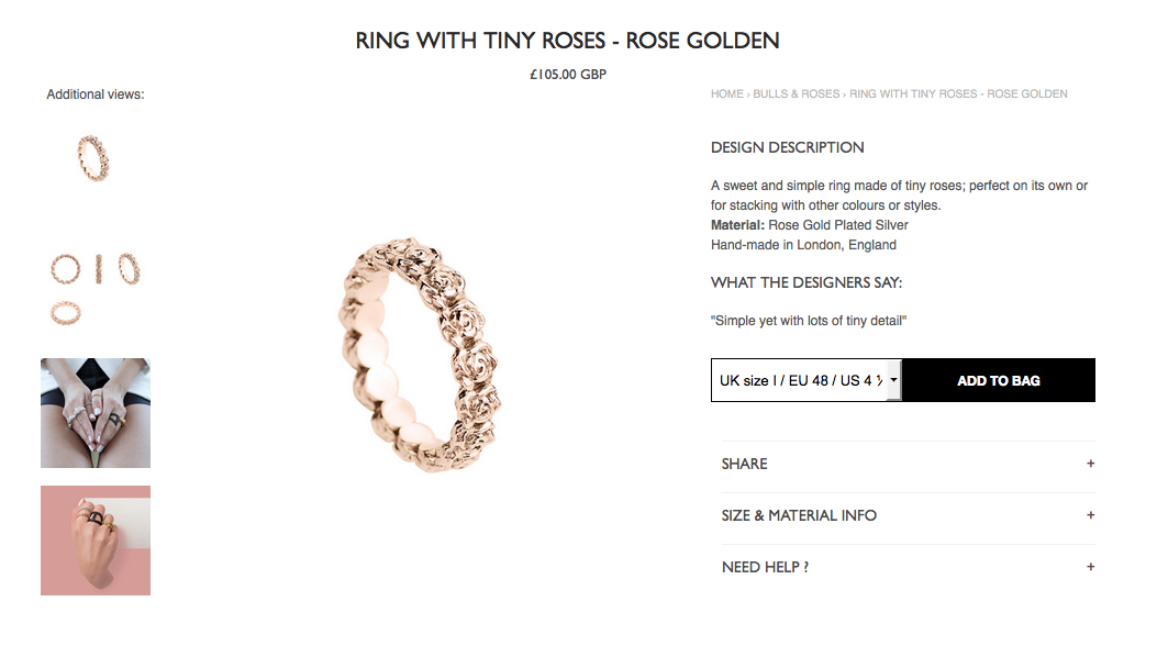 SmithGreyLondon's tweet image. As many roses as possible // the Tiny Roses Ring, click to see more: bit.ly/1IL3uOG #smithgrey