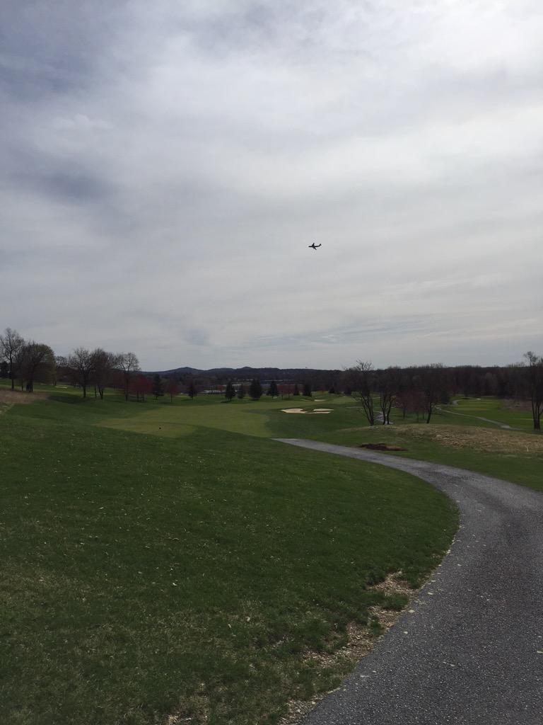 ianhillier's tweet photo. Golf and C5 http://t.co/l8uTutjkxR