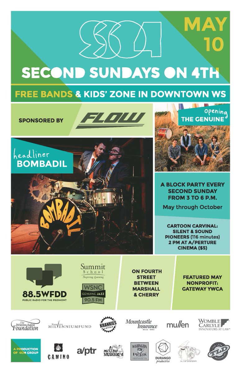 New show! Sun 5/10 at <a href="/SSOF2014/">SSO4</a> in #WSNC! Our friends <a href="/TheGenuineMusic/">The Genuine</a> will open. FREE event! sso4.com