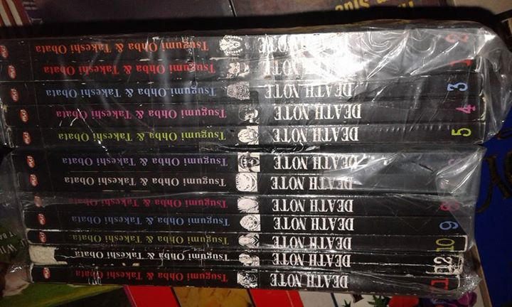 jambusarikomik's tweet photo. #JualKomik Death Note 1-12 http://t.co/crqxV3ft3b