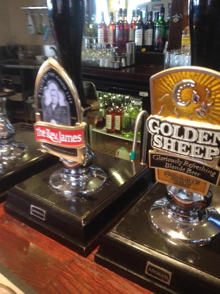 LOWhitchurch's tweet image. Race is still on. #goldensheep v #revjames @BlackSheepBeer @brainsbrewery it's too close to call at the moment
