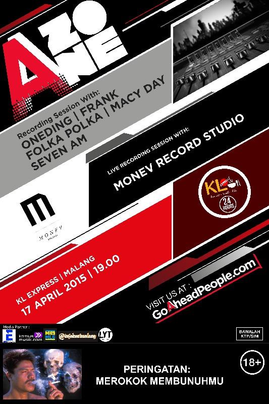 Dua hari lagi! Homeband kami @7amMalang akan tampil di KL Express dalam bersama Oneding, Frank dll. Be there!