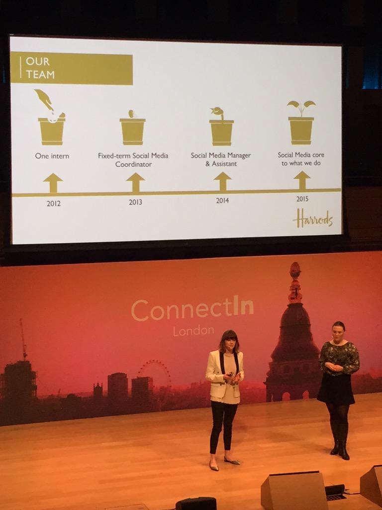aethadavey's tweet photo. @HarrodsCareers #connectinuk concise social media strategy to drive a strong employer brand http://t.co/LmEuwqGr73