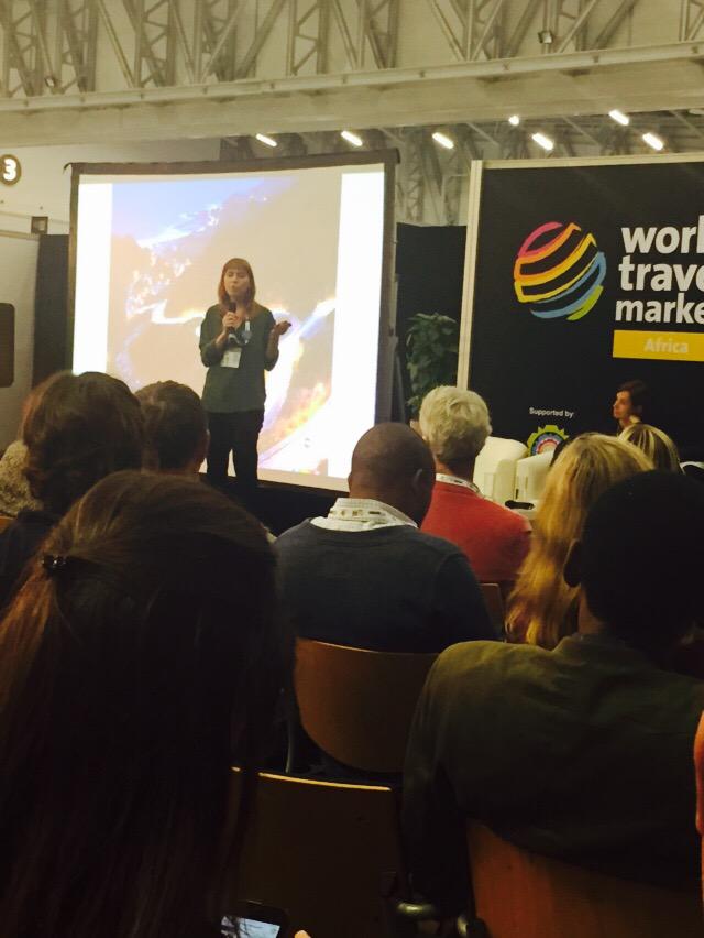 roxmoses's tweet photo. @CapeTownTourism @VelCorcoran @WTM_Africa addressing delegates - focus on thinking strategically about mobile http://t.co/QBkEV7LPEU