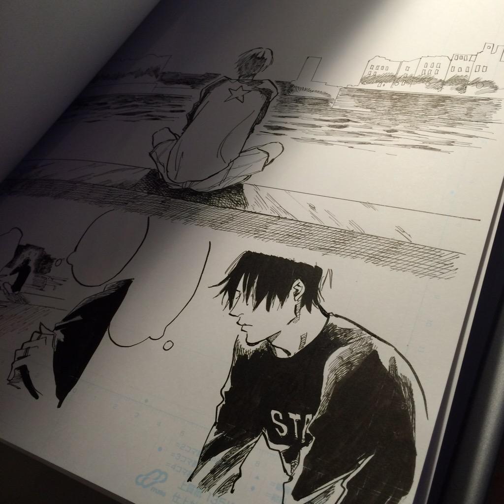 RTありがとうございます?よかったらアンケートもよろしくお願いします…！画像はアナログベタ部分の原稿です 
