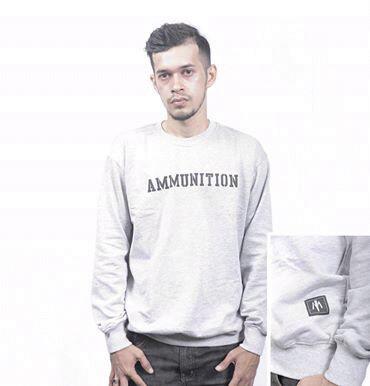 "FACES CREWNECK" IDR 240.000 available size S,M,L,XL for order text/whatsapp 08528165186