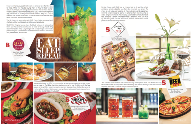 LetsBinjj's tweet photo. Check out #binjjrecommends for restaurants @dlfplace_saket . Great food, ambience and many live deals. #letsbinjj http://t.co/kSYDRoPln7
