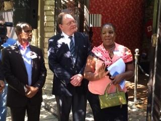 , <a href="/Netball_SA/">Netball South Africa</a> and <a href="/POWA_ZA/">POWA</a> partnered in a country wide initiative to fight gender based violence. GirlPower! #OomGert