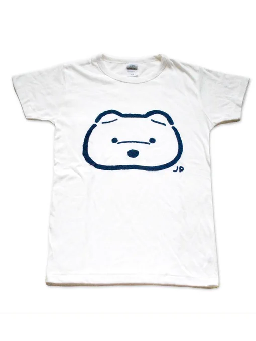 スケラッコTシャツ3つ目、KOGUMA。「みんな こぐまが好き」カラーは白、グレー、2種類です。  