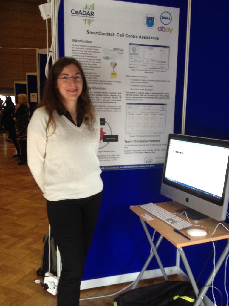 CeADARIreland's tweet photo. Caroline presenting us at #DITprojectfair today. http://t.co/rTgL3BFK3k
