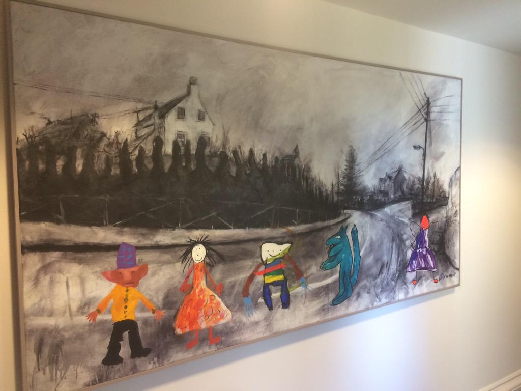 EmBombIbiza's tweet image. &apos;Interesting&apos; artwork at today&apos;s venue for #TheCourse