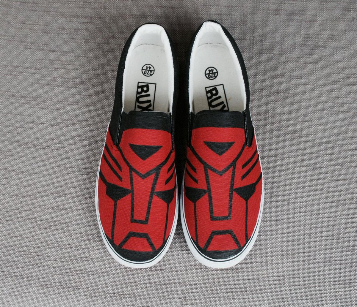 marvel painted shoes