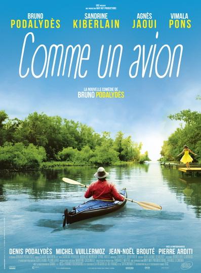 L'affiche du prochain (et merveilleux) film de Bruno #Podalydes, #commeunavion, un petit bijou en salles le 10 juin