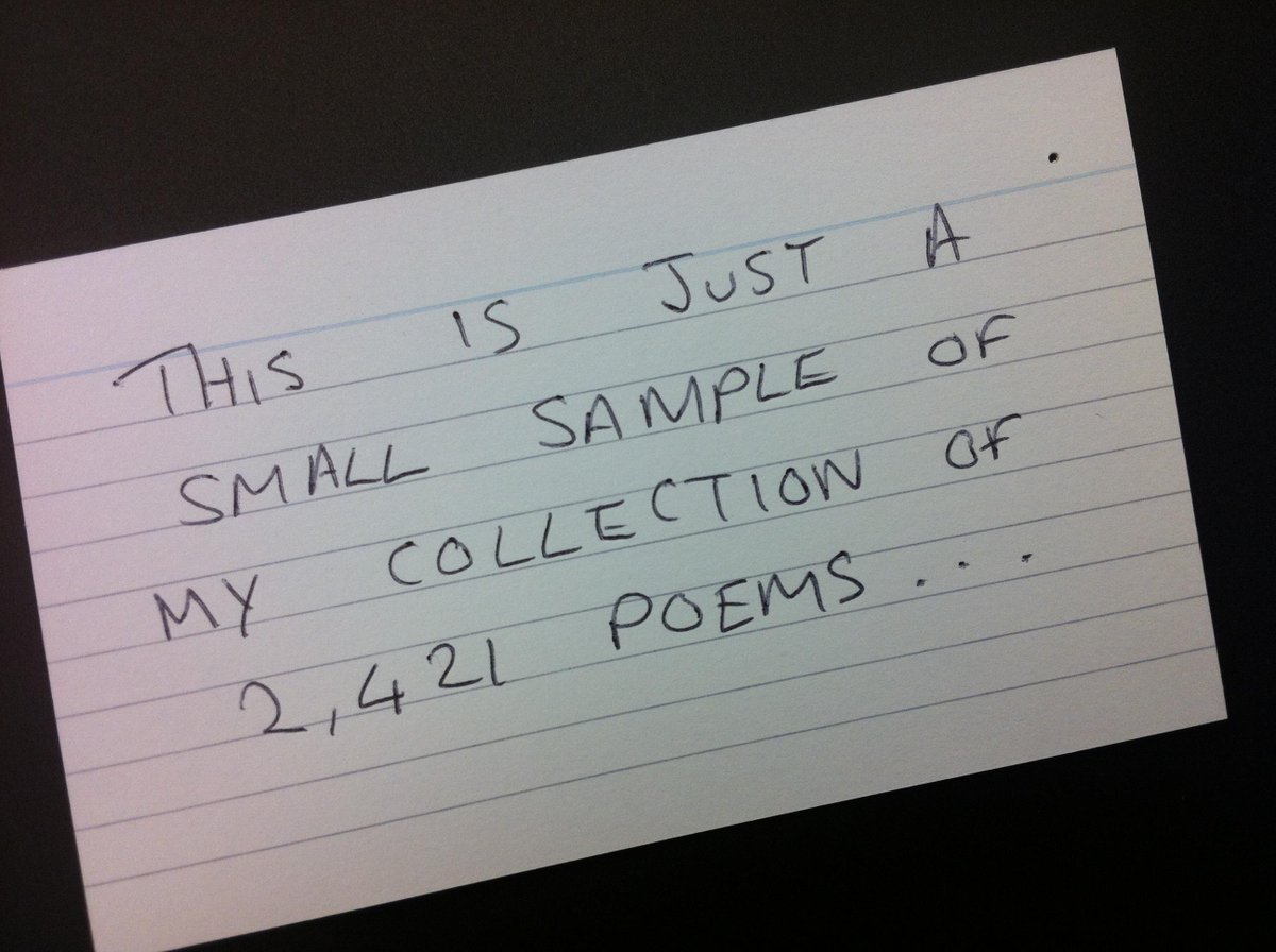 WritingEM's tweet image. Here&apos;s another of the #ThingsYouShouldntSay notes from #WemConf15! #smallsample #poetry