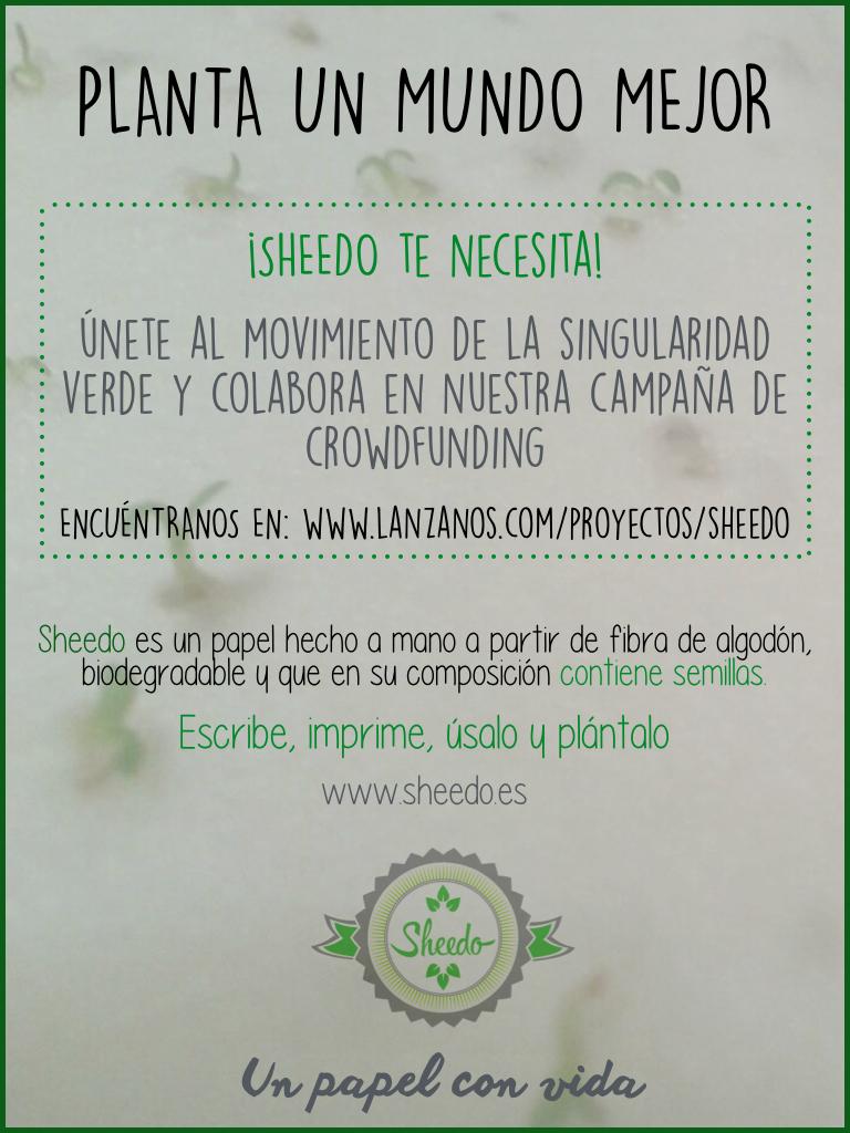 GoBoxProjects's tweet photo. Sheedo sale a crowdfunding con @Lanzanos 
Podéis encontrar más información en http://t.co/3KTknW3MnN http://t.co/IbZhpeMcH3