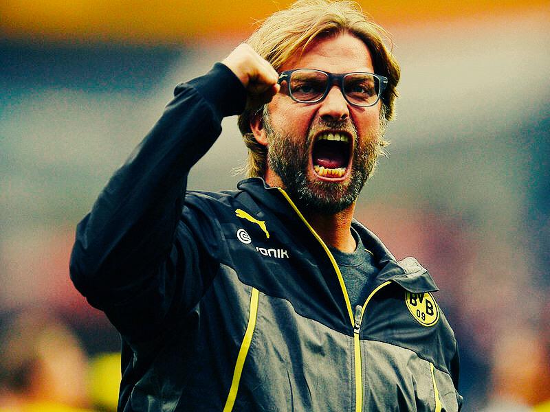 FCBayernSquad's tweet photo. Jurgen Klopp, a man of many faces. He did great things for Borussia Dortmund. Good luck, Coach Klopp. 🇩🇪 http://t.co/JCNYyg7YwZ