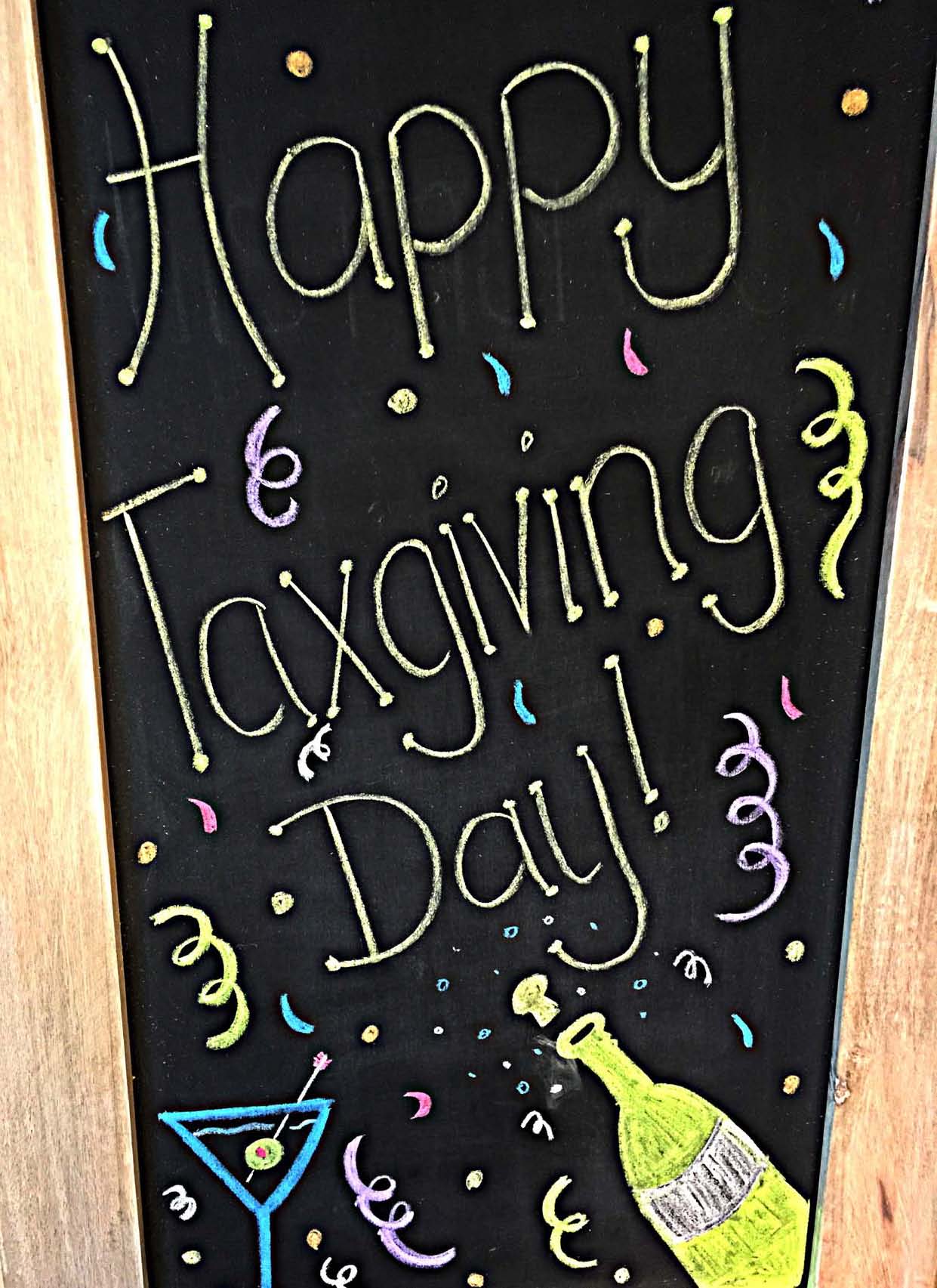 Laird & Associates on Twitter "Happy Taxgiving Day! http//t.co