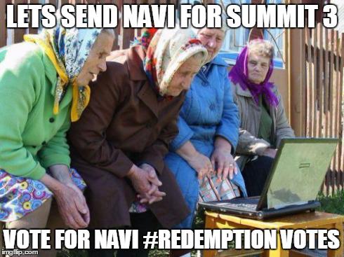 natusvincere's tweet photo. #TheSummit3 #RedemptionVote #VoteforNaVi http://t.co/zqzYAAHoYc