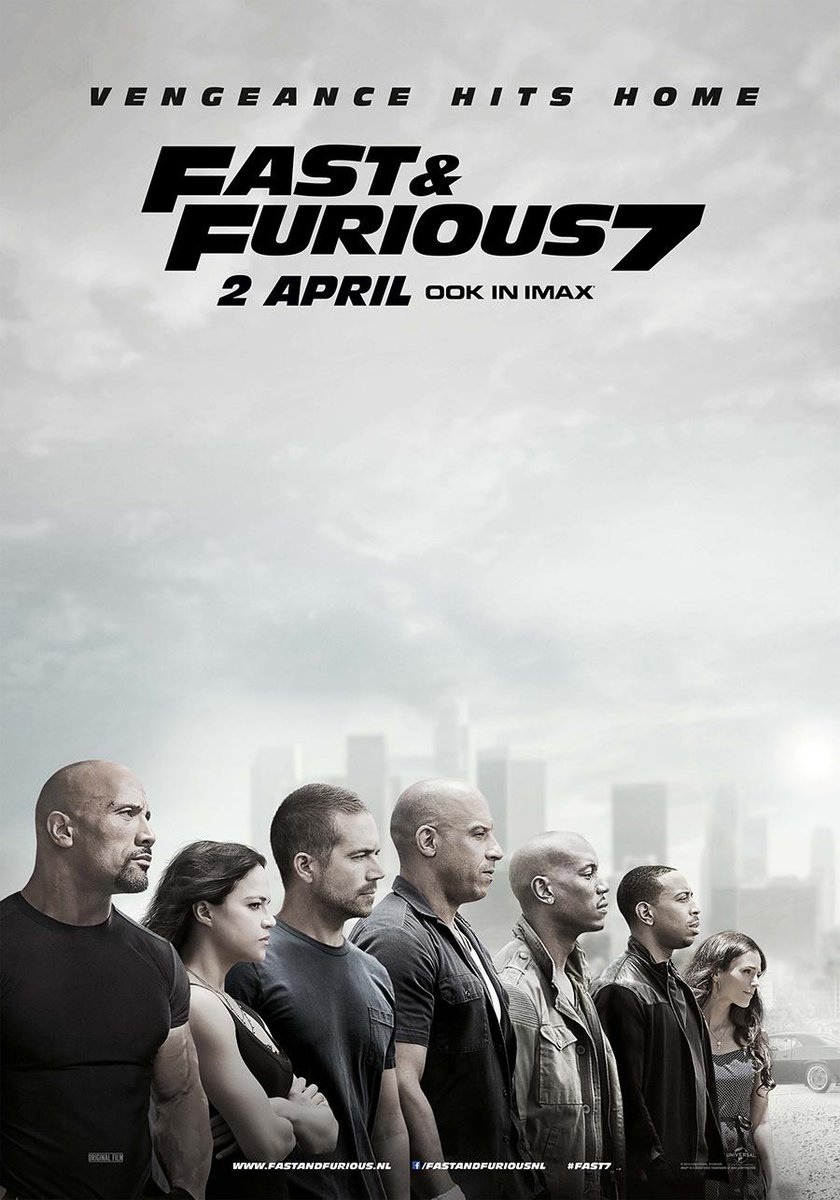 Pathenederland's tweet photo. We geven posters weg van Fast &amp; Furious 7! Retweet om kans te maken http://t.co/PSm9yxaUcG