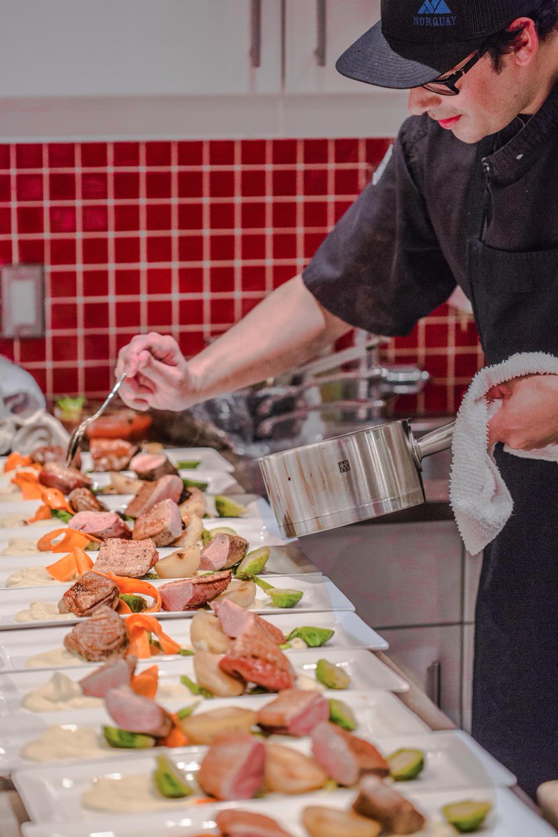 Cooking Class with Chef Morne tonight. A must for those with FOMO. <a href="/CanmoreUncorked/">Canmore Uncorked</a>