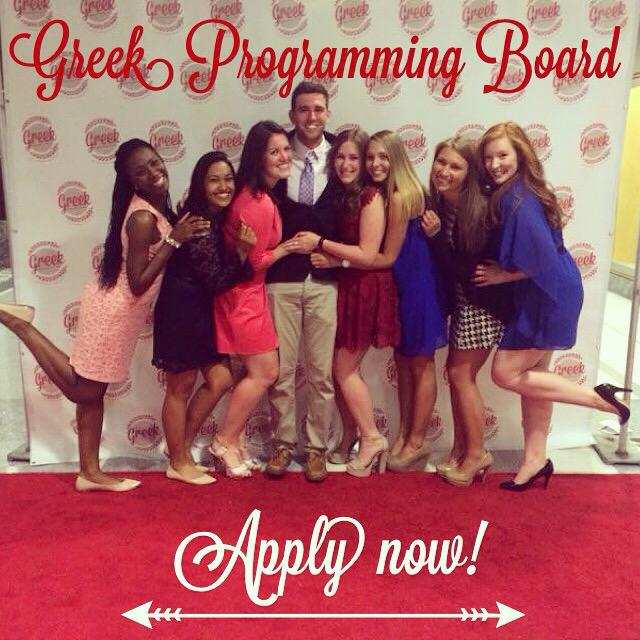 OSUGreekWeek's tweet image. Apply now to join Greek Programmig Board! docs.google.com/forms/d/1HF_qm…
