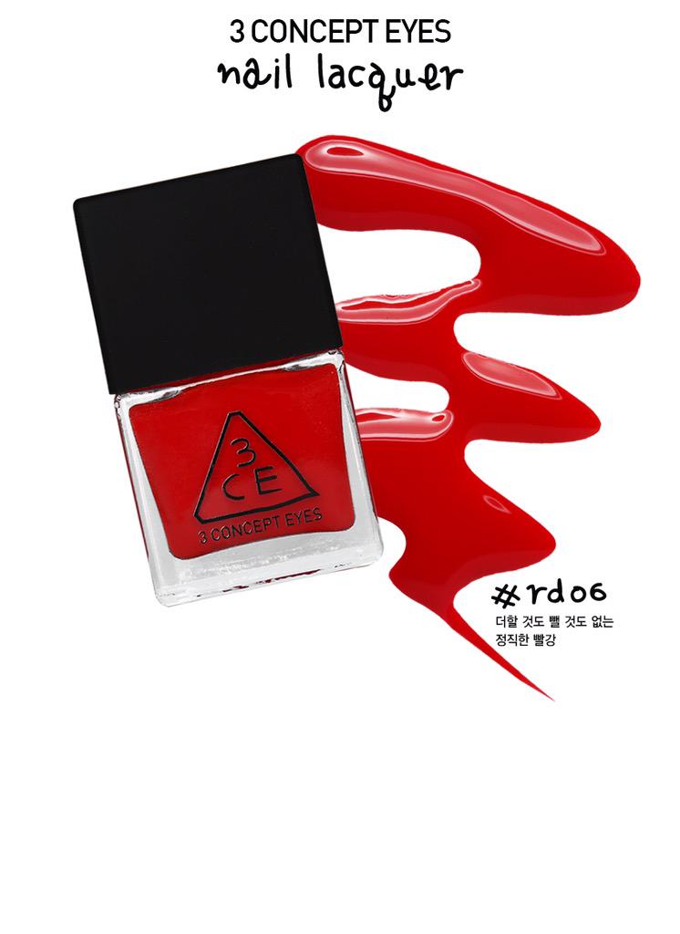 chillinshop's tweet photo. {ฝากรีทวิต} 💅 3CE NAIL LACQUER #RD06 155฿ ❤️❤️❤️ http://t.co/ILovf53A3v