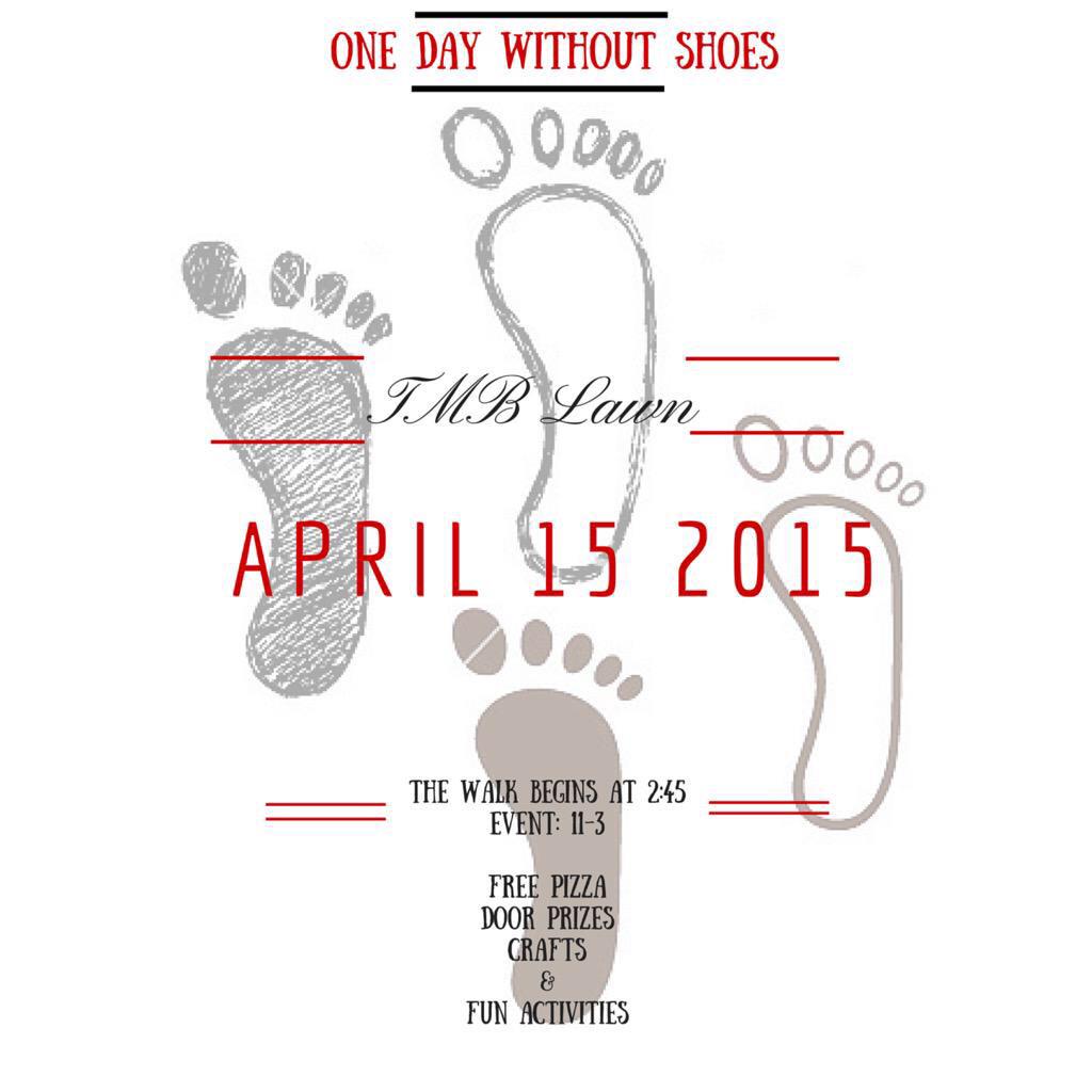 Be sure to stop by the TMB Lawn from 11-3 to participate &amp; help raise money for such an important cause! #JSUOneDay