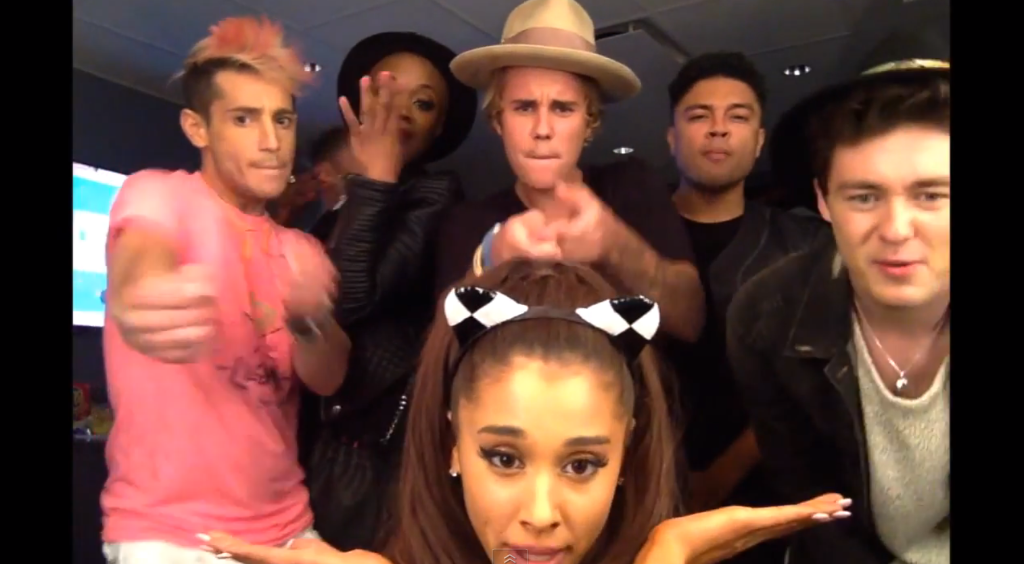 Watch Justin Bieber Ariana Grande Kendall Jenner Lip Sync