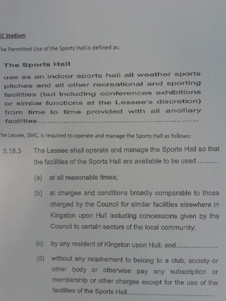 angus_young61's tweet photo. Just a reminder what the SMC lease says about the sports hall (aka Airco Arena) http://t.co/HT37nl8rfm