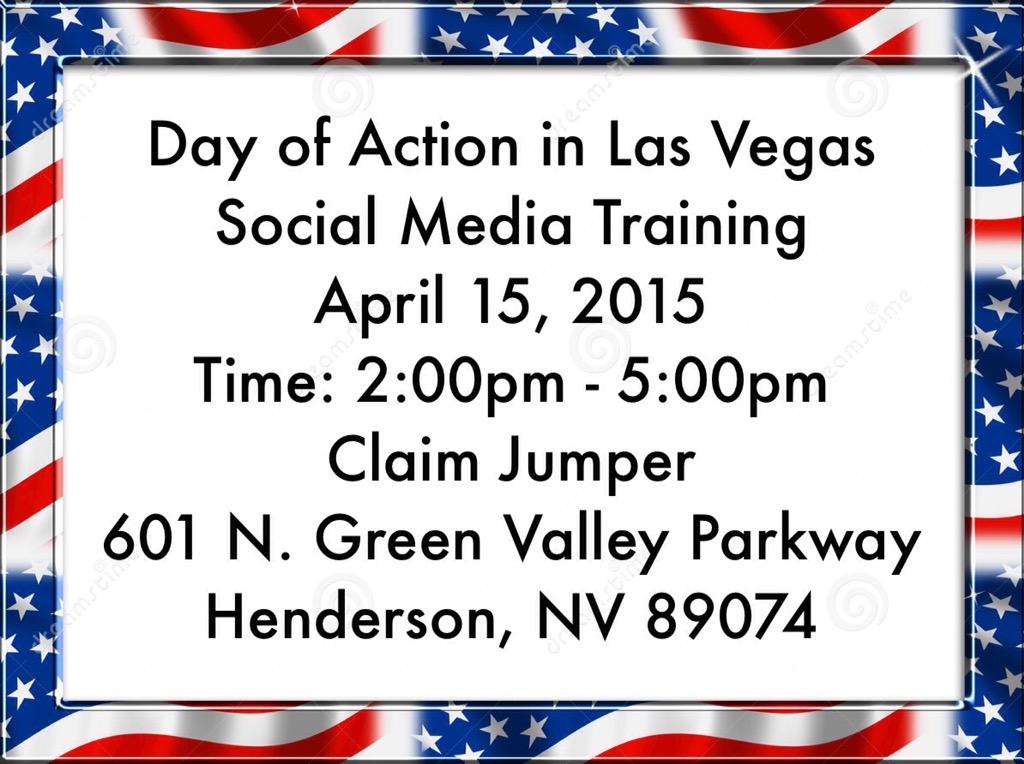 NVforfreedom's tweet photo. Nevada you have two opportunities today to join us. http://t.co/mAhr19CVUi