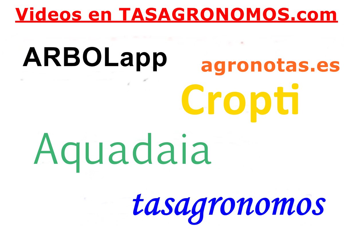 tasagronomos's tweet photo. @InfoSEIRA  Presentación de #GreenApps Videos en http://t.co/gDxzz2r248 http://t.co/qUhG5Wji2a
