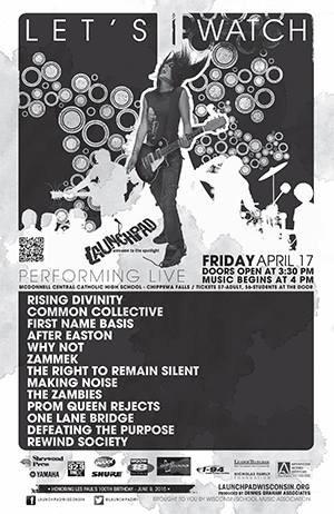 commoncoll's tweet image. Launchpad competition is coming up fast!! We will be performing this Friday in EauClair. 👍🏼