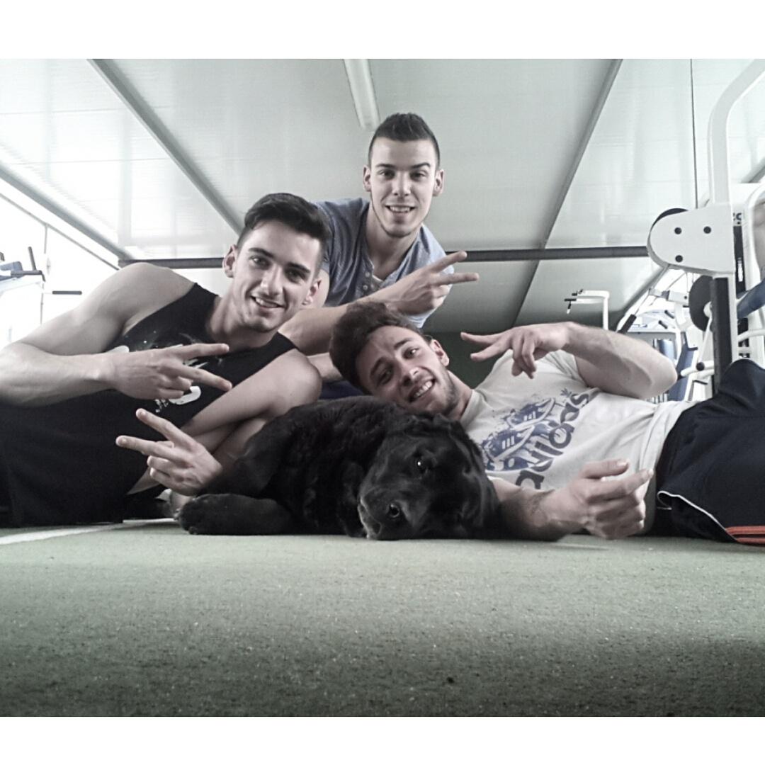 JoseMirSan's tweet photo. Estar en el gym y que aparezca un perro es lo mas normal... 😂 @IvanTriguerosL http://t.co/O3W3oAIG4d