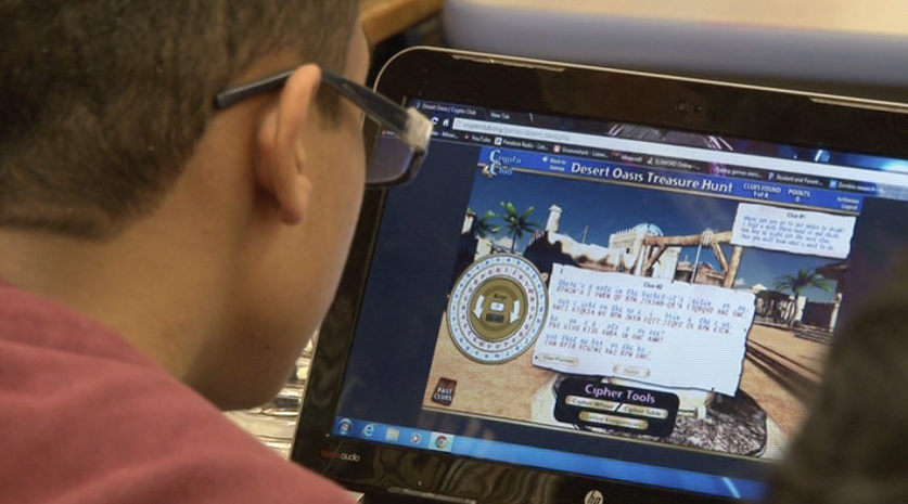 Check out CryptoClub's online cryptography Games at cryptoclub.org/games ! #afterschool #STEM