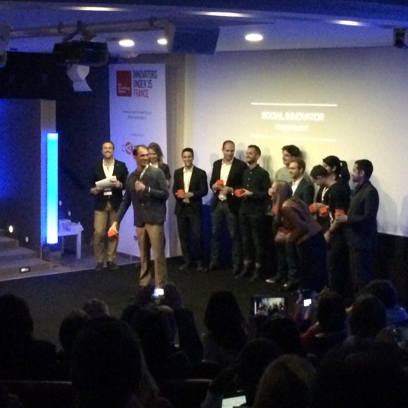 Congrats Nicolas Huchet, innovateur social 2015 du <a href="/MIT/">Massachusetts Institute of Technology (MIT)</a> #innovators35EU, créateur de @Bionicohand
