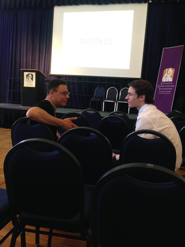 Luis Ibanez Senior Software Engineer at Google NYC mock interviewing a student #osf2k15 <a href="/UAlbanyNews/">UAlbany News</a> <a href="/UAlbanyNews/">UAlbany News</a>
