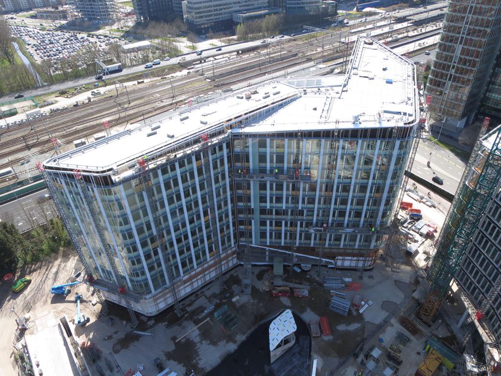 rteeninga's tweet photo. Nieuwbouw kantoren #stibbe en #akzonobel op plan #beethoven van bovenaf gezien! @DuraVermeer http://t.co/M2nLuDKmaP
