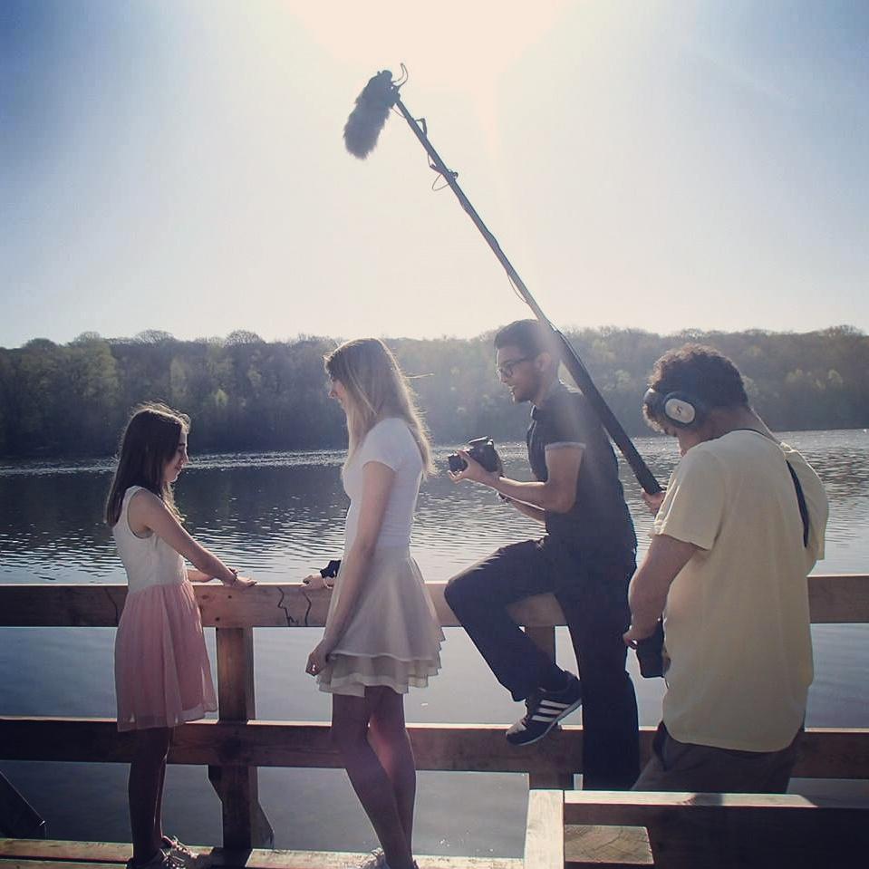 #behindthescenes day1 on 'the big picture' such a perfect day for it! :D #minime #dream #fantasy #inspirationalfilm