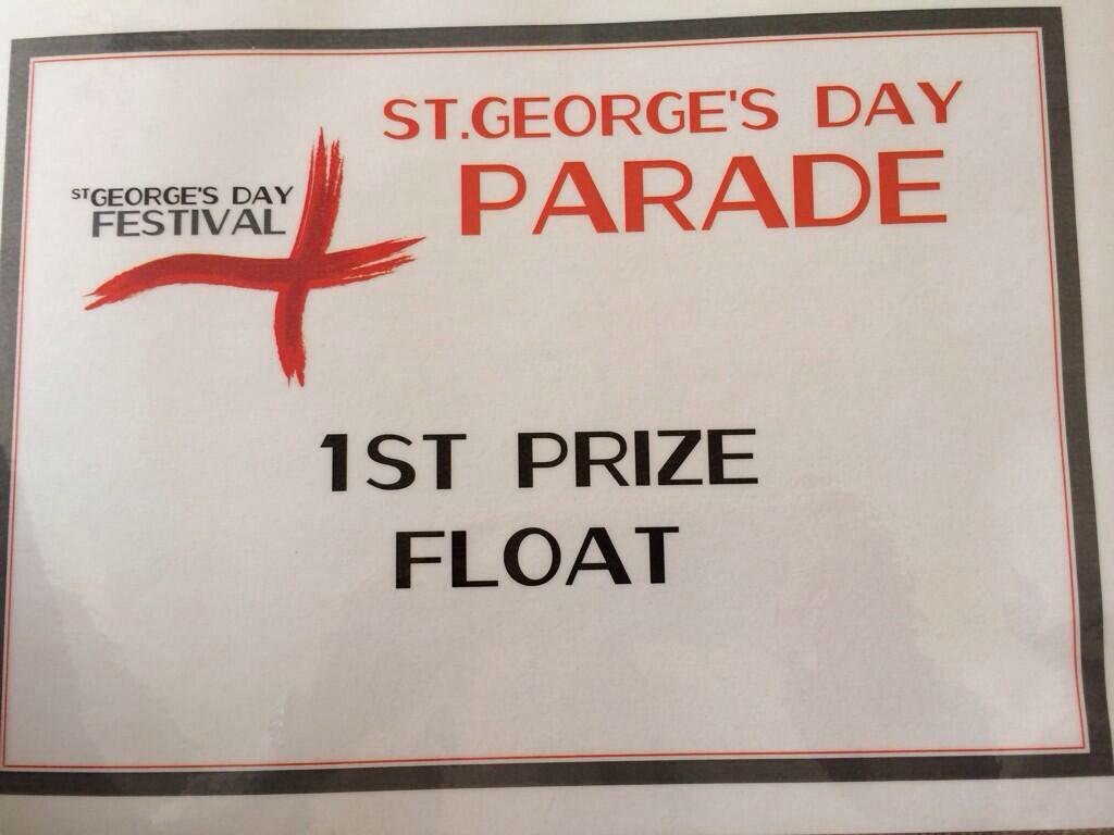 bexteacher's tweet photo. Our preparations are well under way for our @StGeorgesFest school float entry! Hoping for success again this year!! http://t.co/VNx12d6NY3