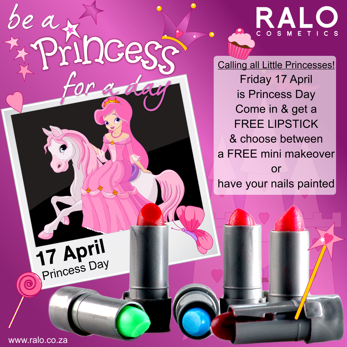 : Calling all #princesses ! We have a #special #treat for you in store on #Friday 17 April xxx