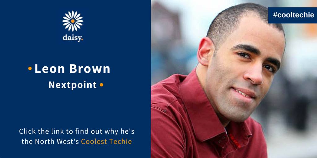 Daisy_Group's tweet photo. Finalist: Find out why @_LeonBrown won the North West's #CoolTechie award here: http://t.co/peXx2JbvGN http://t.co/iRteJM3Rec