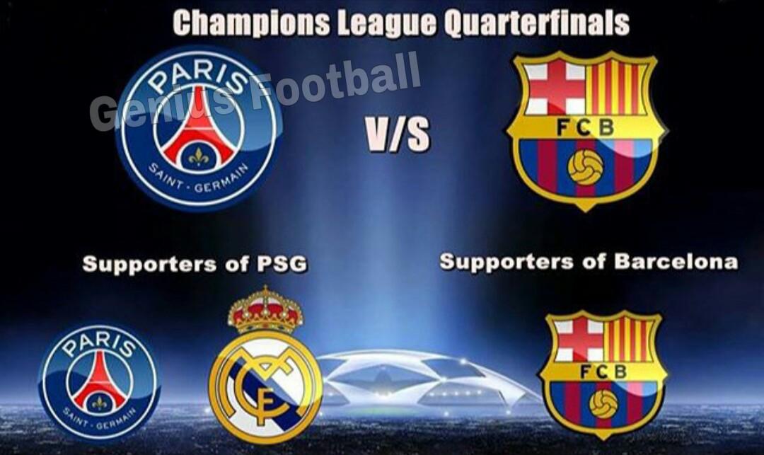 TheClubPark's tweet photo. Barca vs PSG http://t.co/24mTJTEPkQ